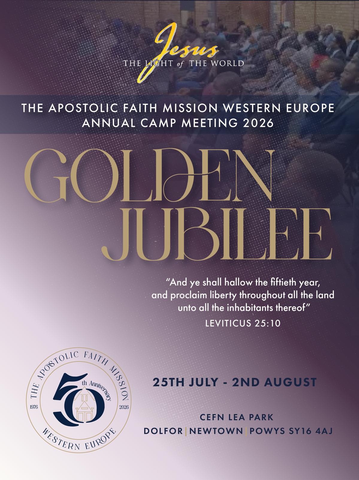 Golden Jubilee 2026